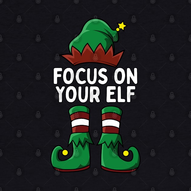 Self Improvement Quote Christmas Funny Elf Pun Motivational by VDK Merch